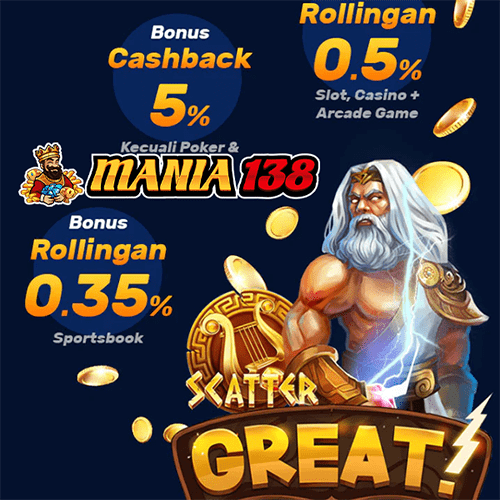 MANIA138: Situs Judi Bandar Mania 138 Slot Terpercaya Gacor 2024